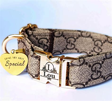 collare cane gucci|gucci designer dog collars.